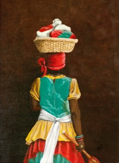 Basket lady