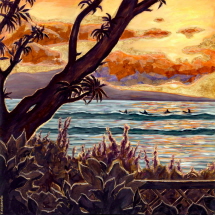 diart of epic sunsets