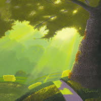 into the light