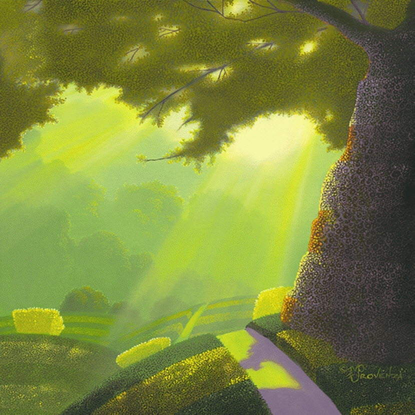 into the light